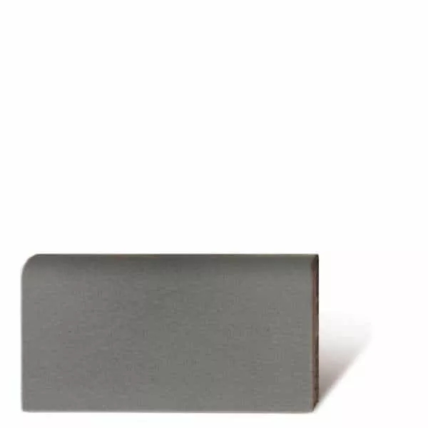 VIA Zementmosaiksockel 62w -  20 x 12 x 1,6 cm - Unifarbe Steingrau