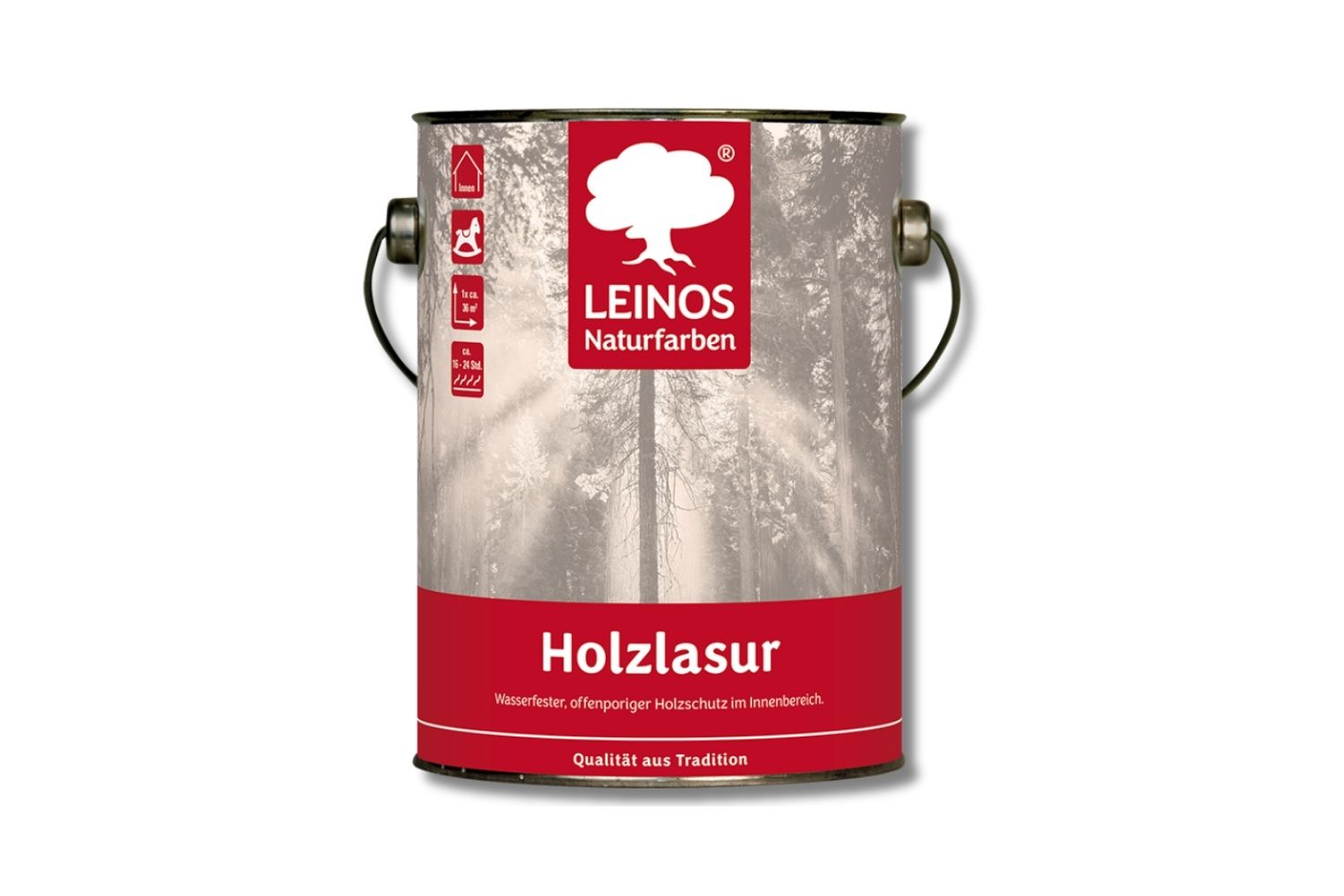 Leinos Holzlasur für innen 261 farblos