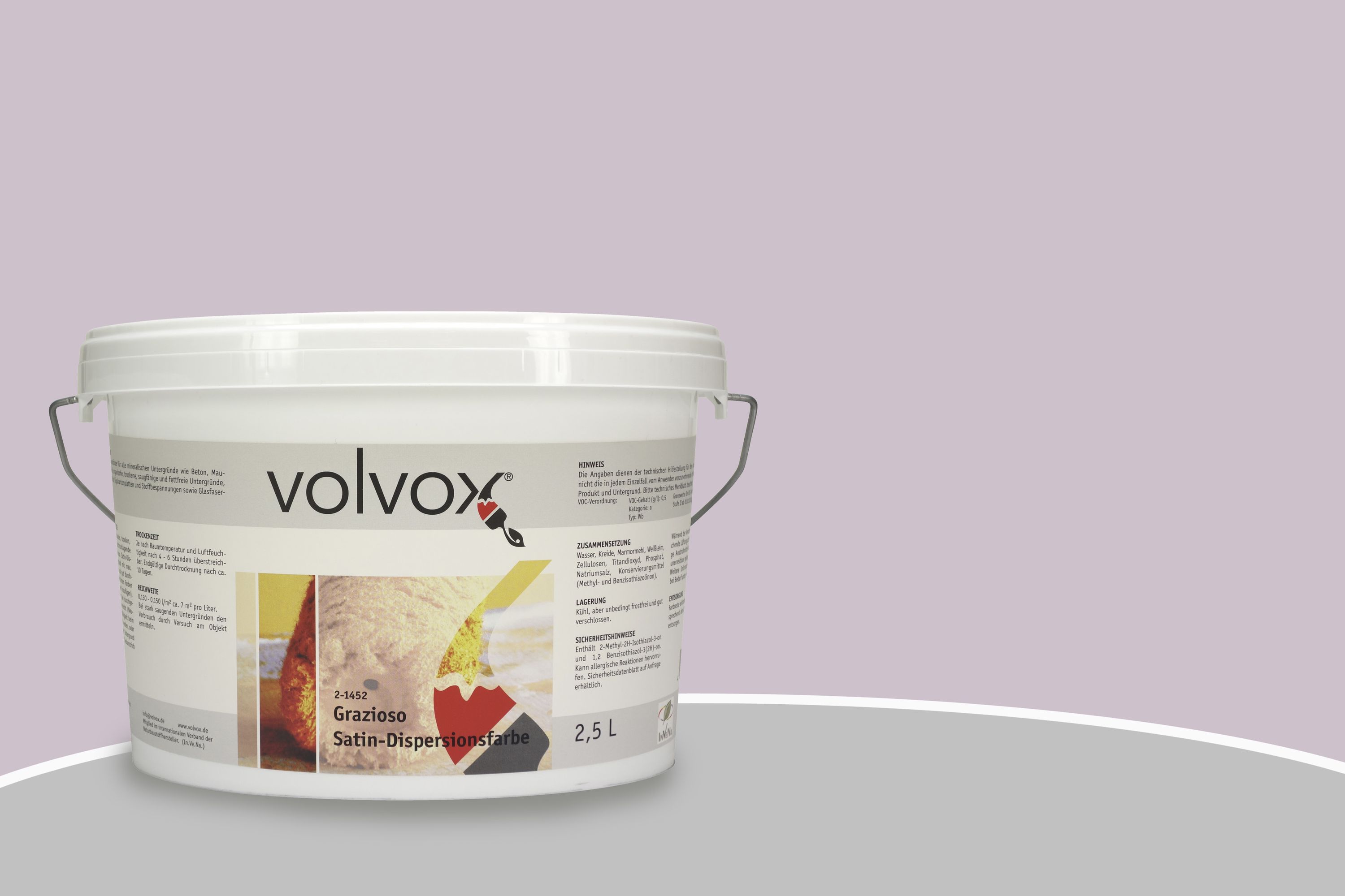 Volvox Grazioso Satin-Dispersionsfarbe 151 Muschel