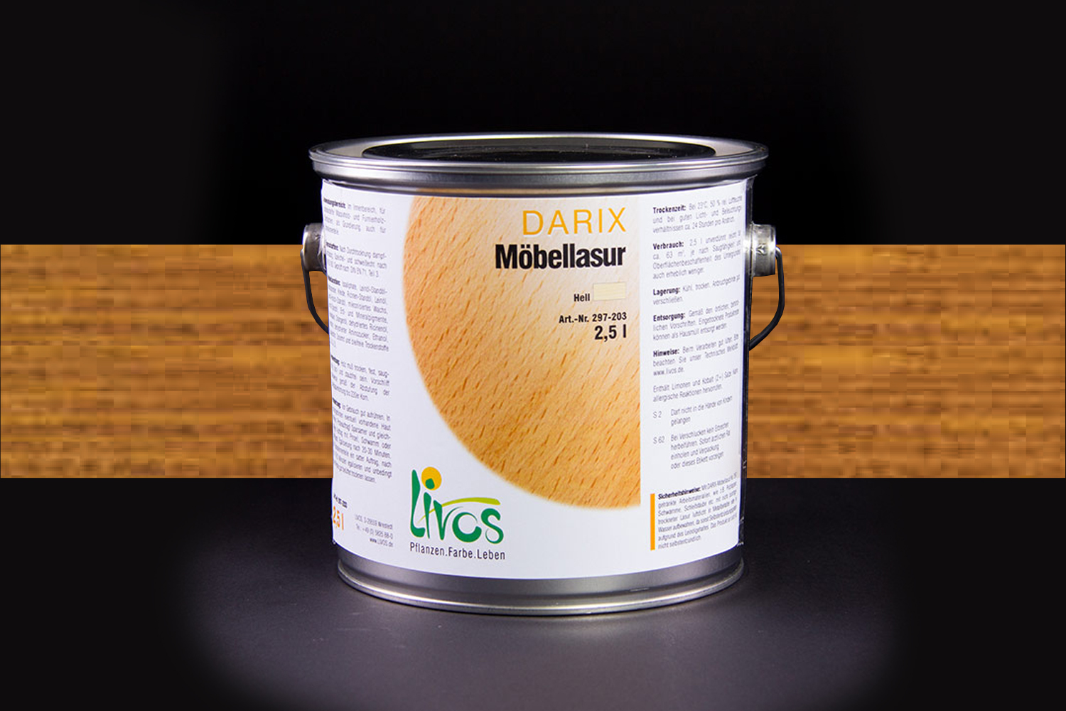Livos DARIX Möbellasur Nr. 297 Fichte gelaugt