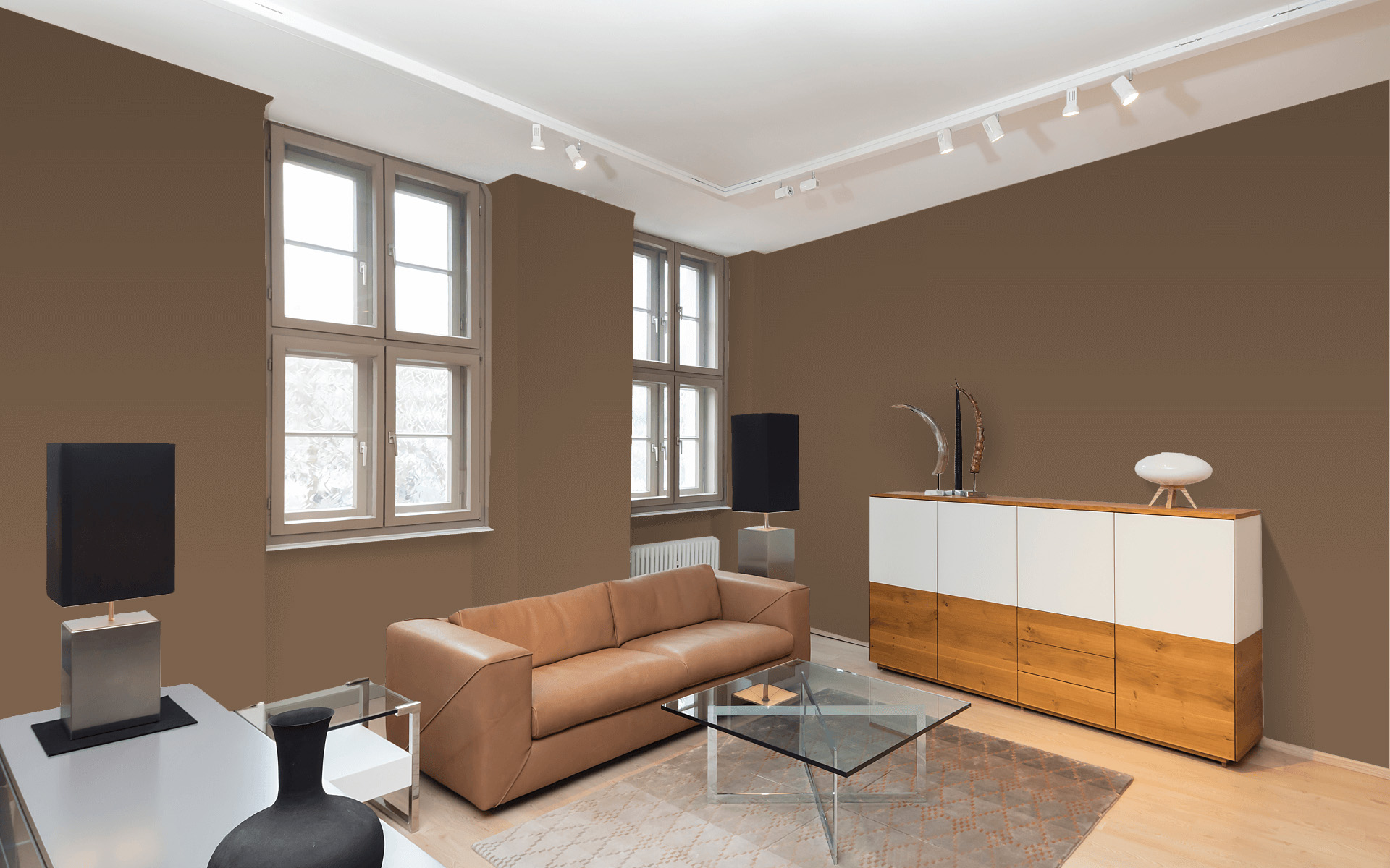 Auro Colours for Life Wand- und Deckenfarbe Nr. 555 - Beige Brown