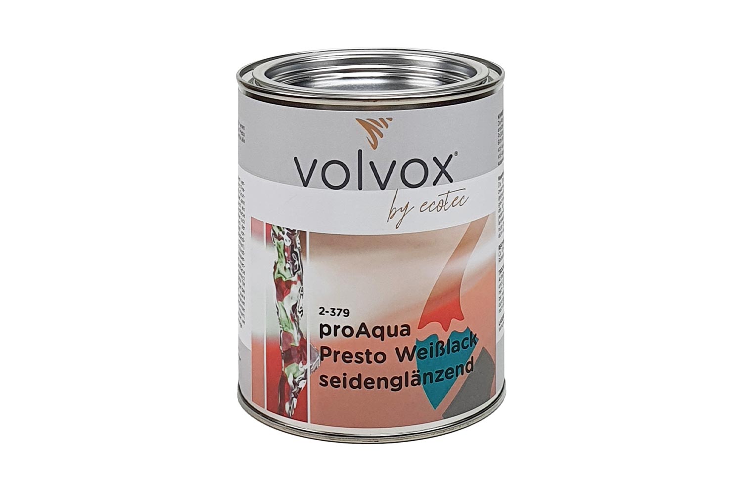 Volvox proAqua Presto Weißlack seidenglänzend