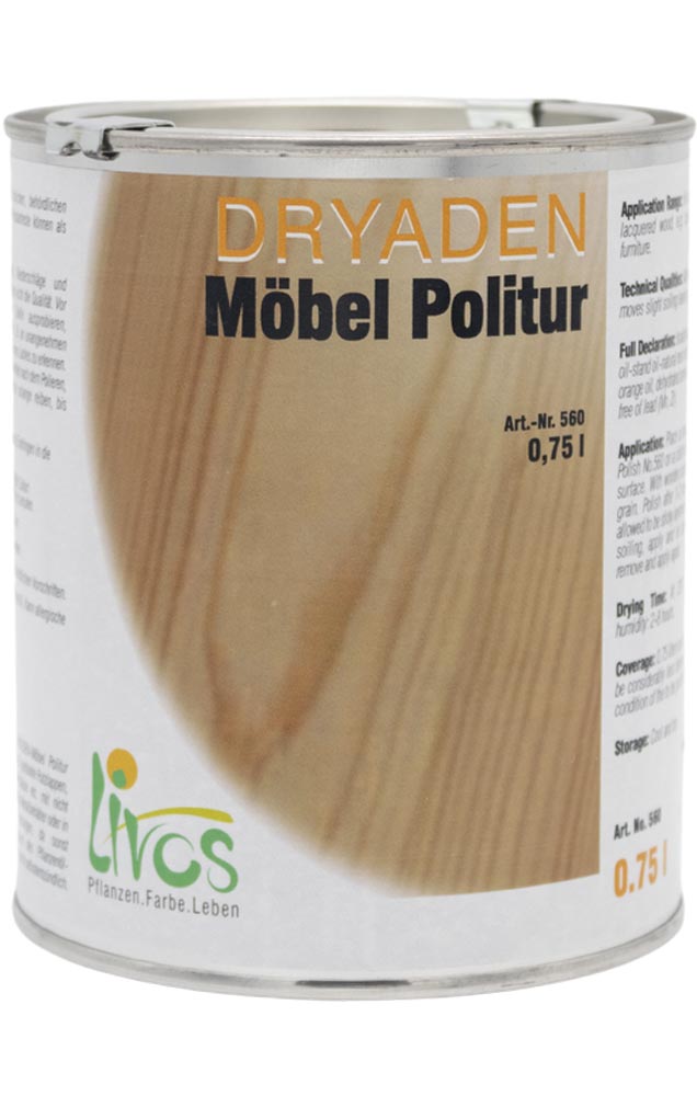 Livos DRYADEN Möbel-Politur Nr. 560
