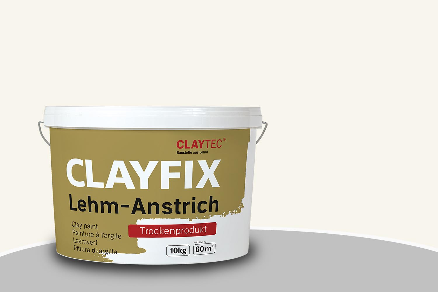 Claytec CLAYFIX Lehm-Anstrich Weiss