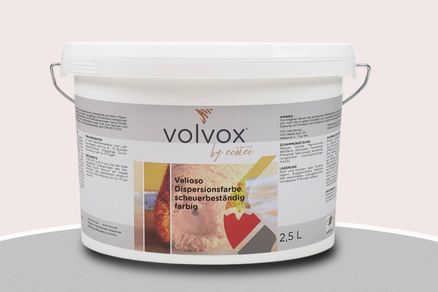 Volvox Valioso Dispersionsfarbe 091 Pyrit