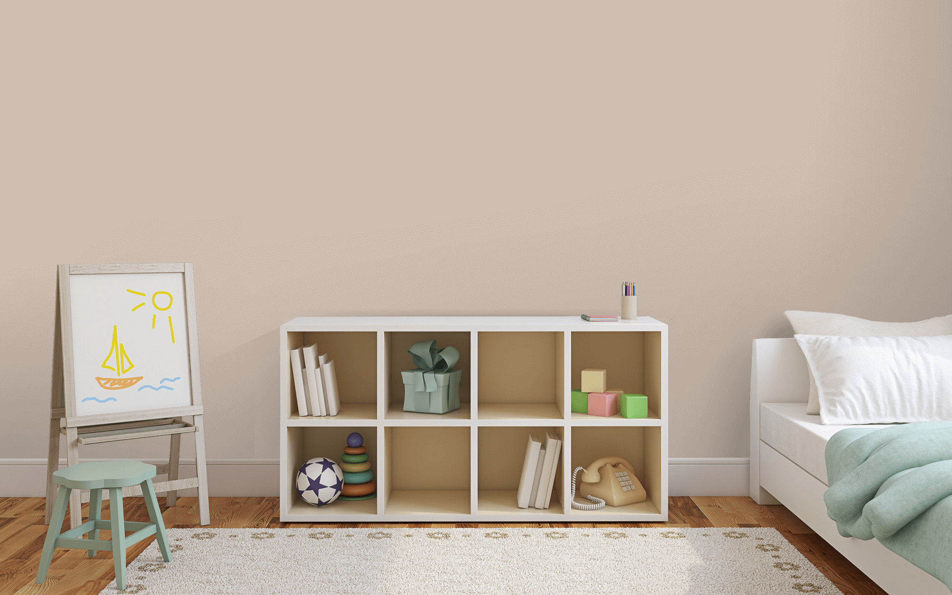 Auro Colours for Life Wand- und Deckenfarbe Nr. 555 - Beige Brown 20