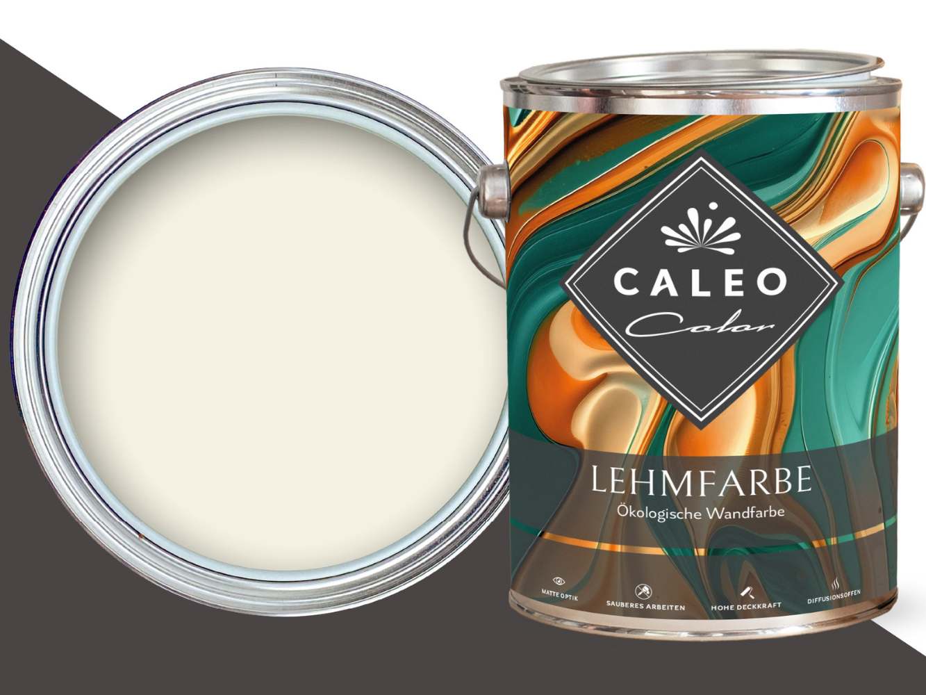 Caleo Color Lehmfarbe - Naturweiß