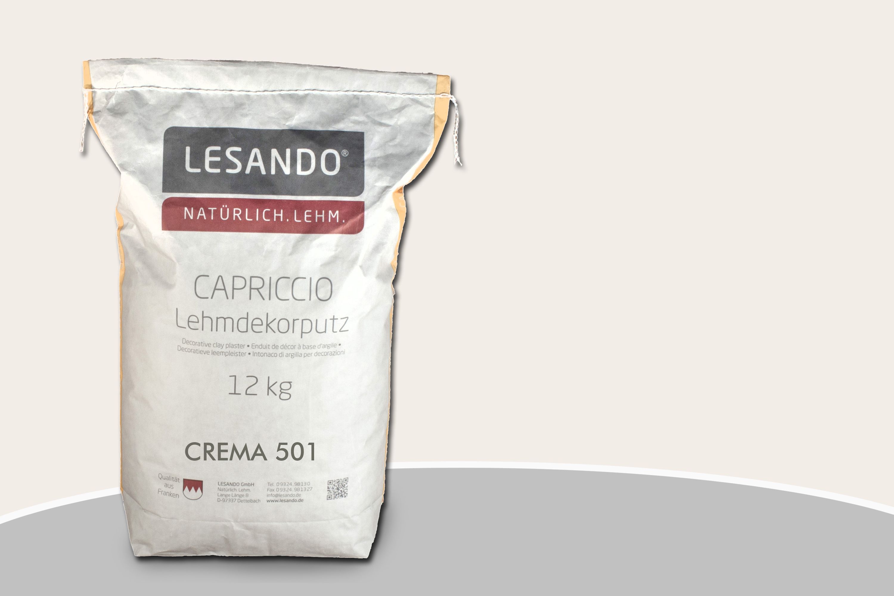 Lesando CAPRICCIO Lehmdekorputz Crema 501