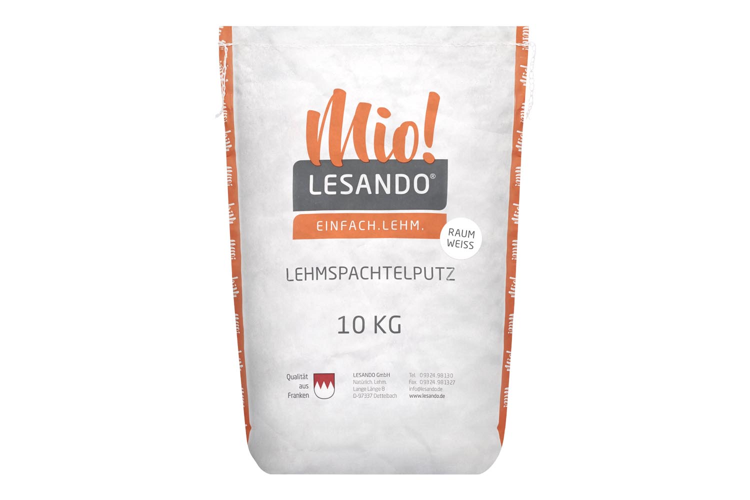 Lesando Mio! Lehmspachtelputz Raumweiß