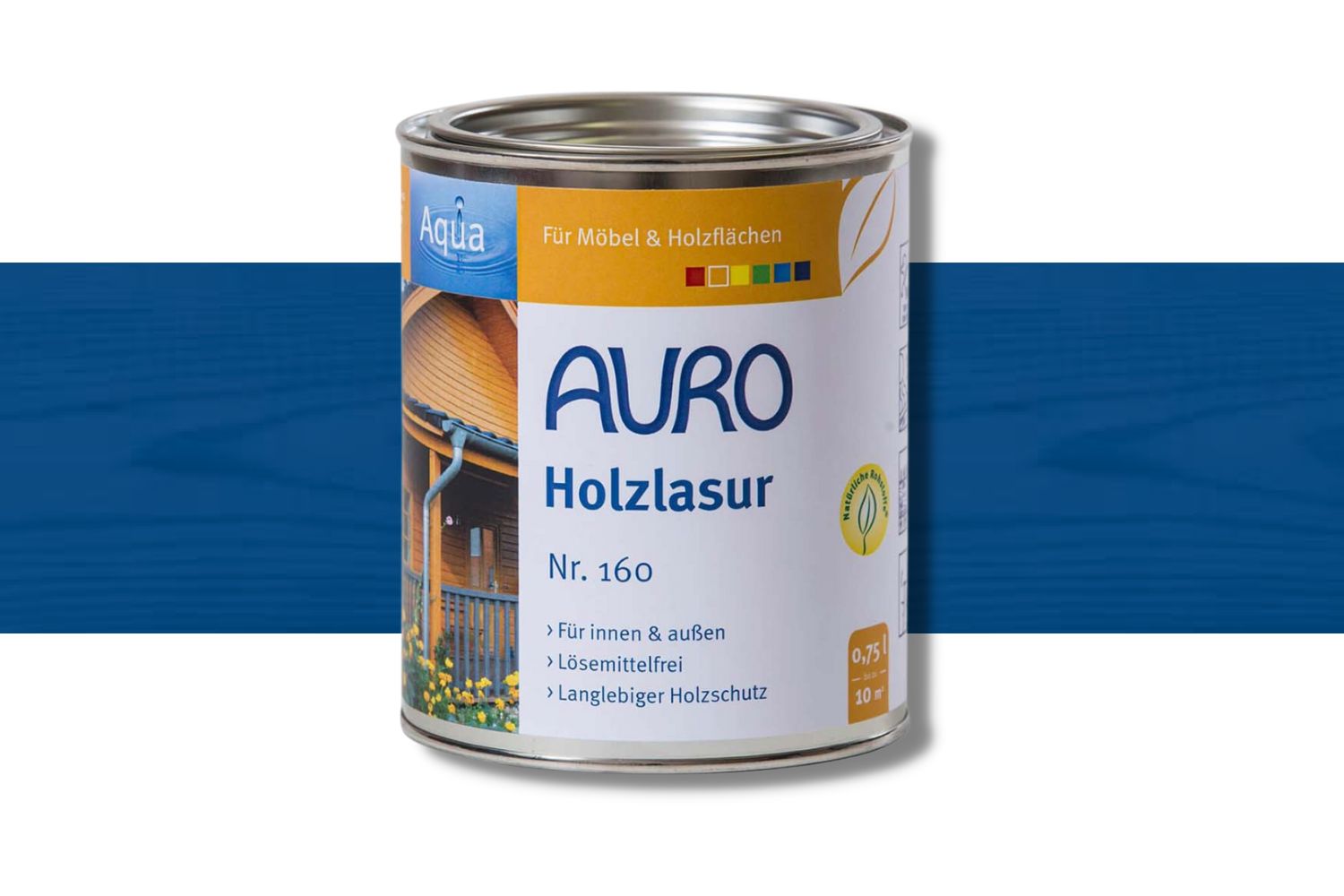 Auro Holzlasur Aqua Nr. 160 Umbra
