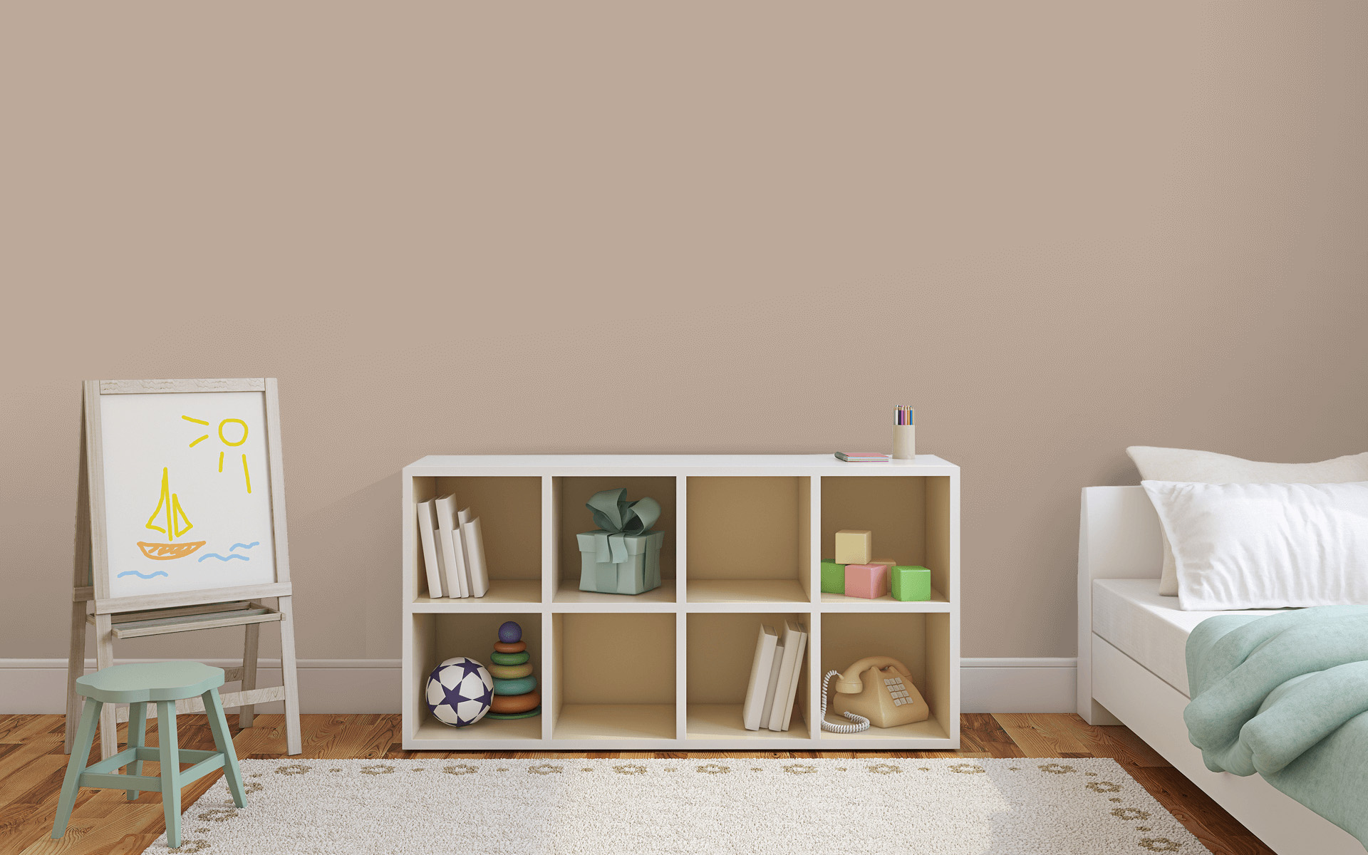 Auro Colours for Life Wand- und Deckenfarbe Nr. 555 - Beige Brown 15