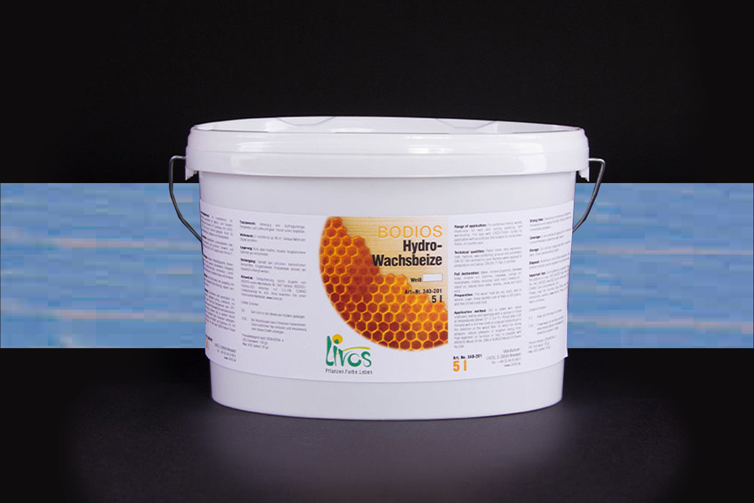 Livos BODIOS Hydro-Wachsbeize Nr. 340 Enzian