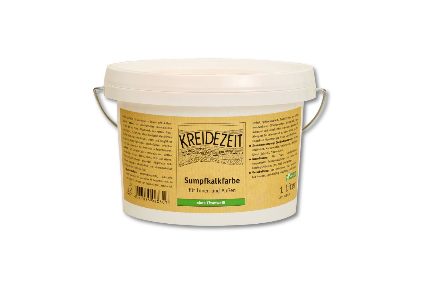 Kreidezeit Sumpfkalkfarbe