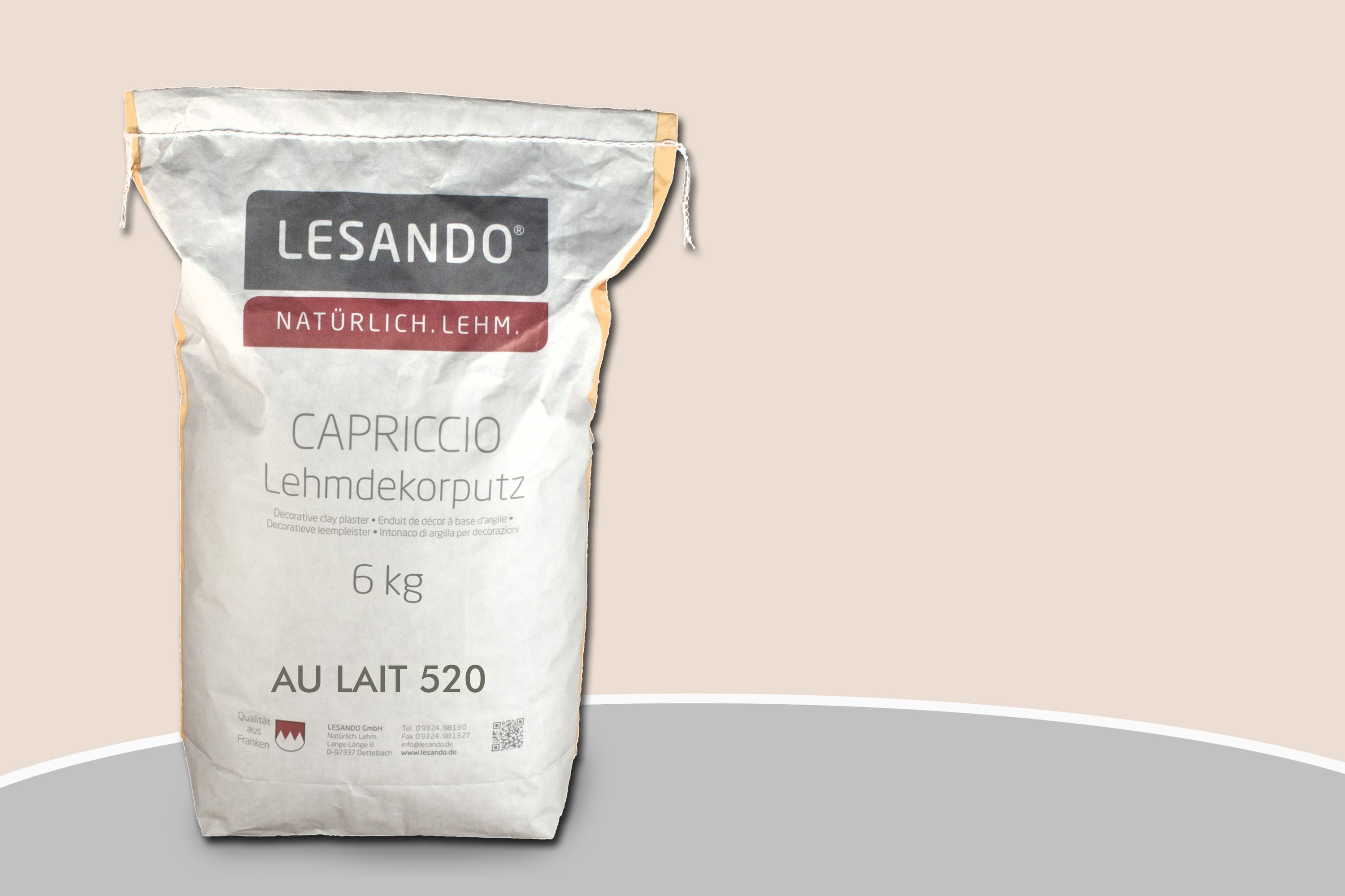 Lesando CAPRICCIO Lehmdekorputz Au Lait 520