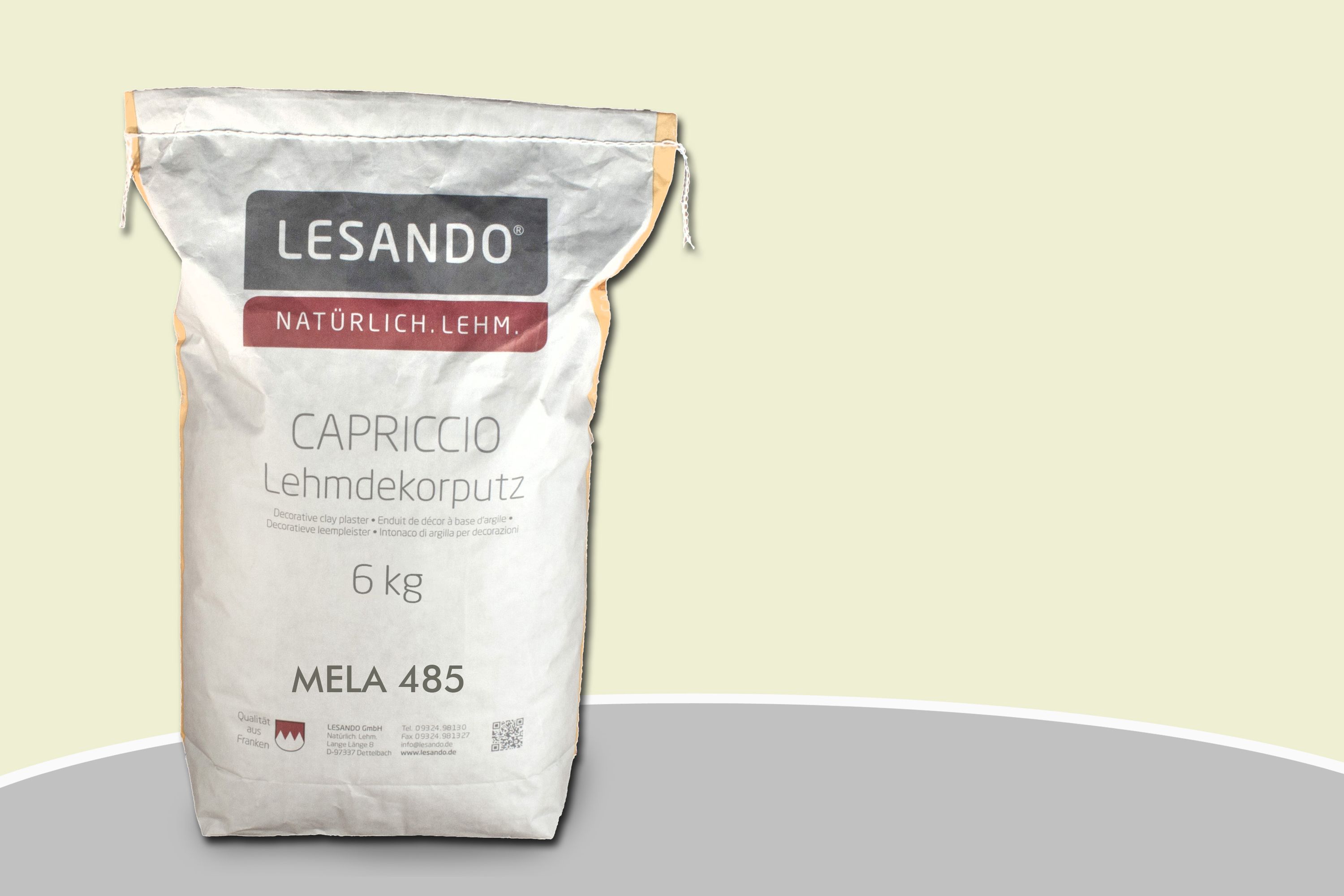 Lesando CAPRICCIO Lehmdekorputz Mela 485