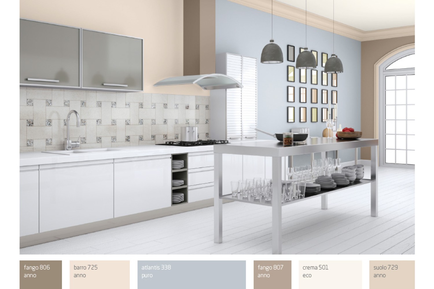 Lesando CAPRICCIO Lehmdekorputz Crema 501