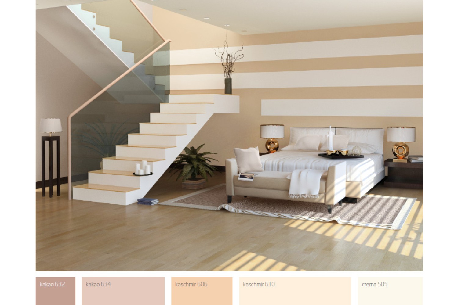 Lesando CAPRICCIO Lehmdekorputz Crema 505