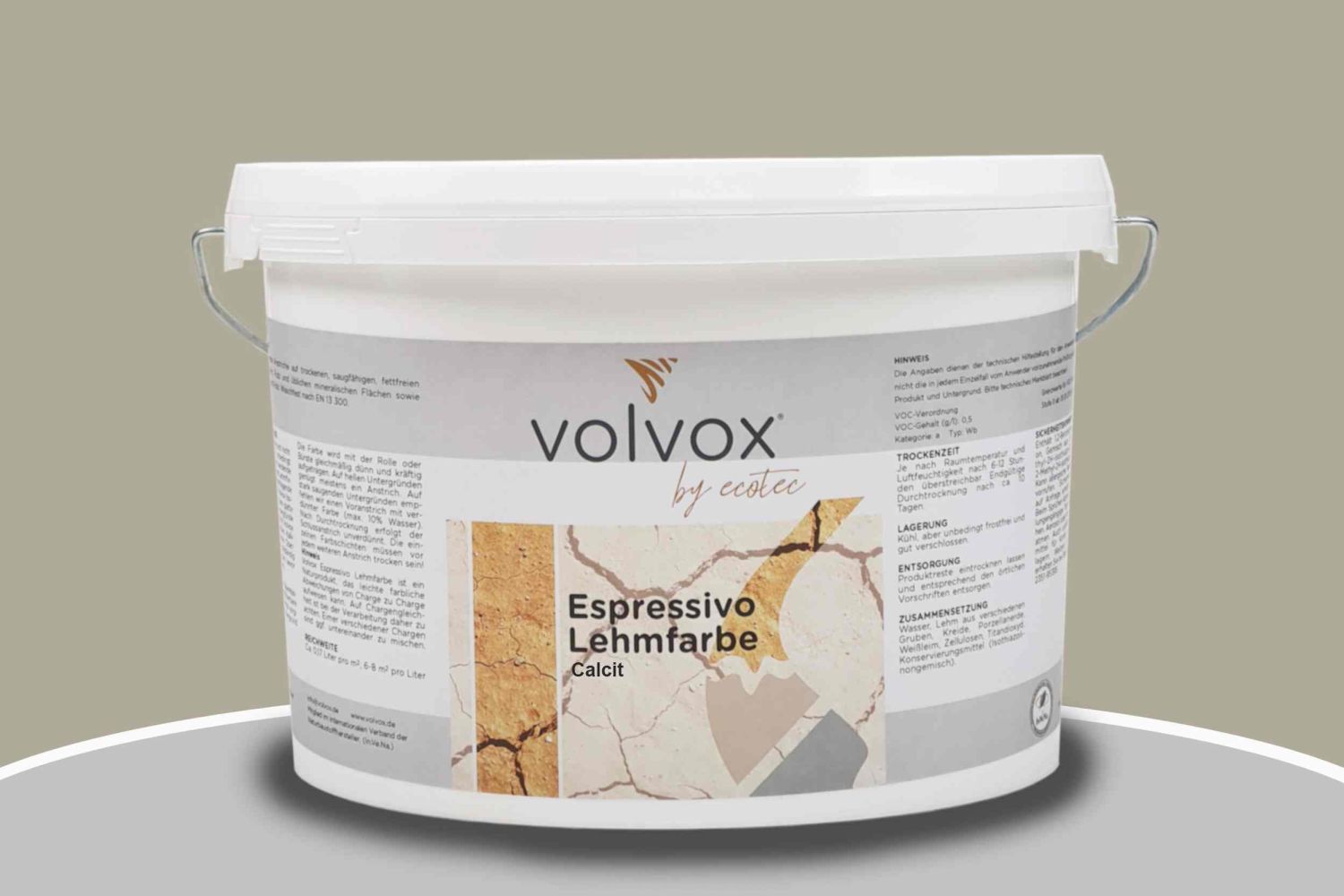 Volvox Espressivo Lehmfarbe 082 Calcit