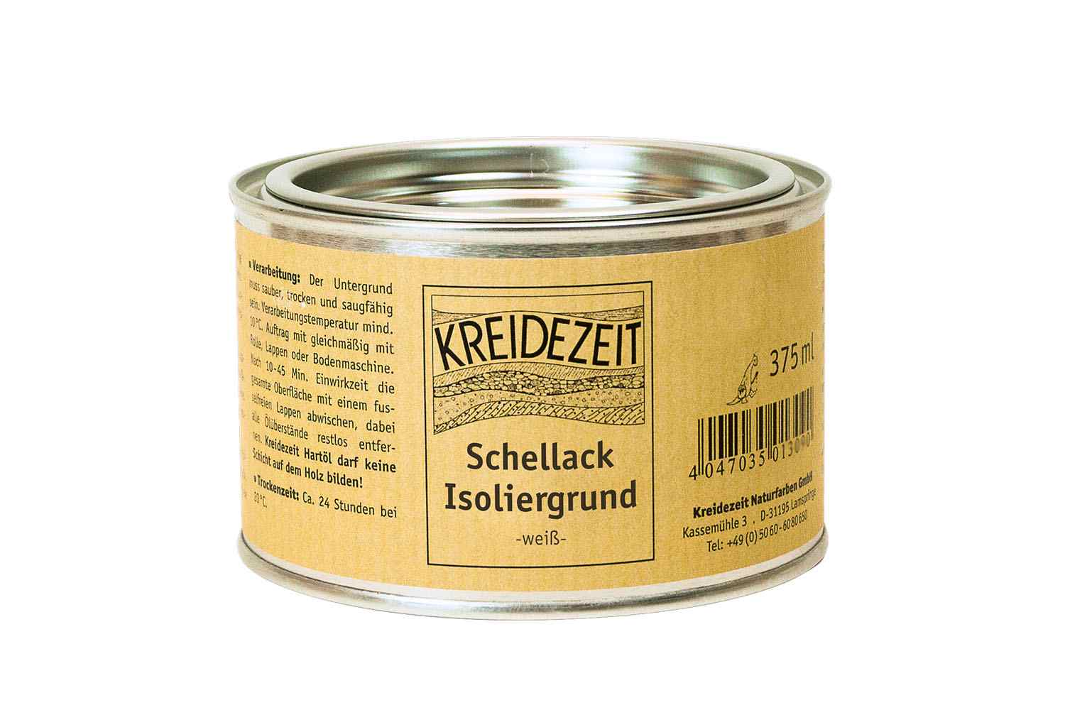 Kreidezeit Schellack Isoliergrund