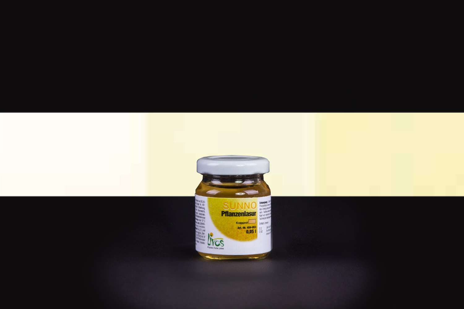 Livos SUNNO Pflanzenlasur Nr. 450 Resed-Gelb