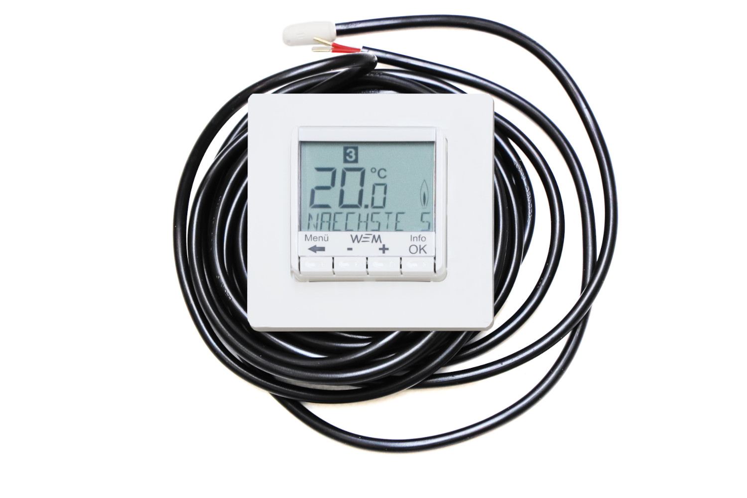 WEM Unterputz-Regler für Klimaelement elektrisch, programmierbar