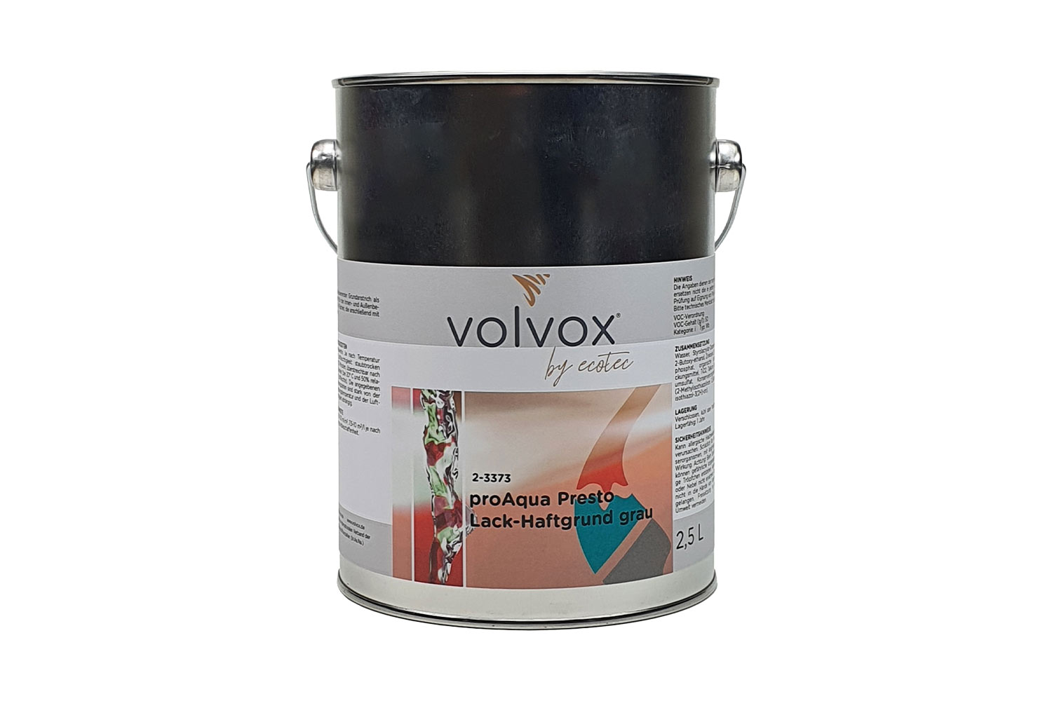 Volvox proAqua Presto Lackhaftgrund (grau)