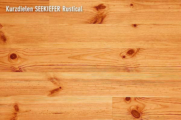 Woodline Seekiefer Rustical gehobelt 2-gefast unbehandelt