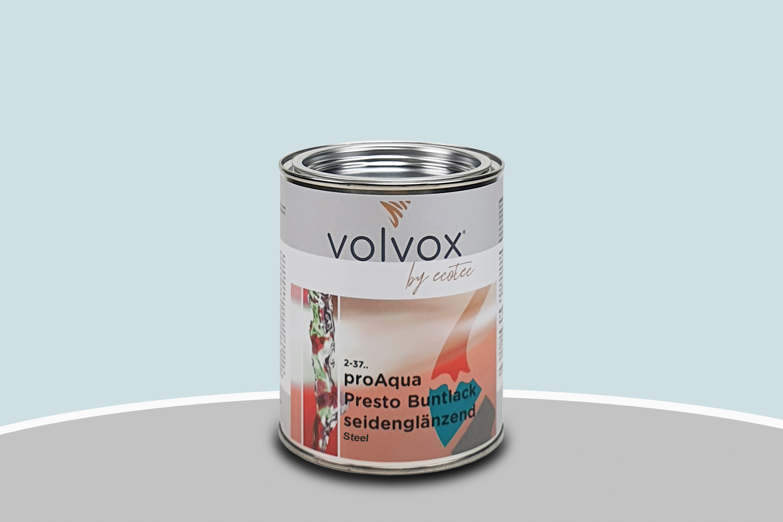 Volvox proAqua Buntlack seidenglänzend 270 Steel