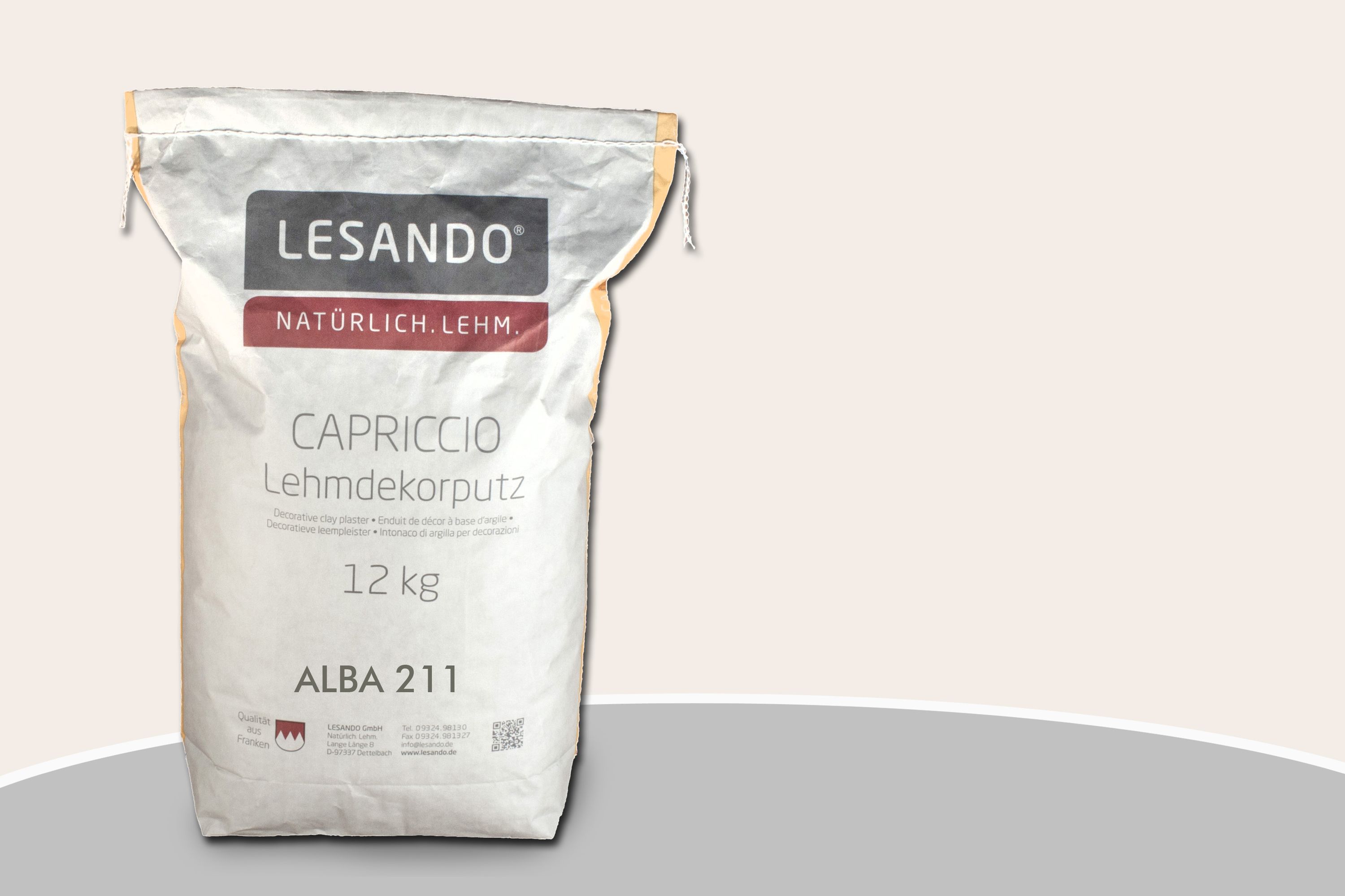 Lesando CAPRICCIO Lehmdekorputz Alba Basiston 211