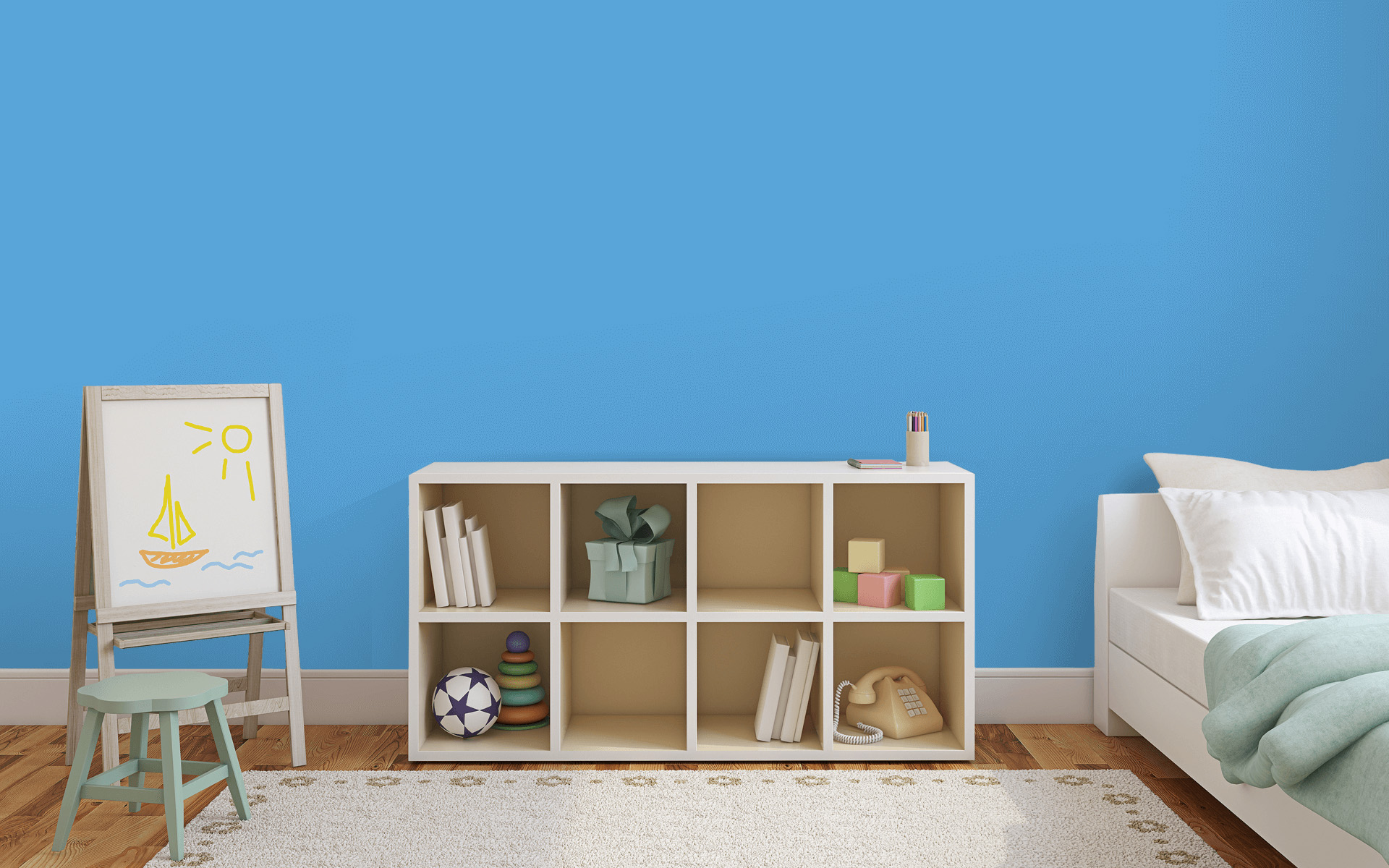 Auro Colours for Life Wand- und Deckenfarbe Nr. 555 - Pacific Ocean 05