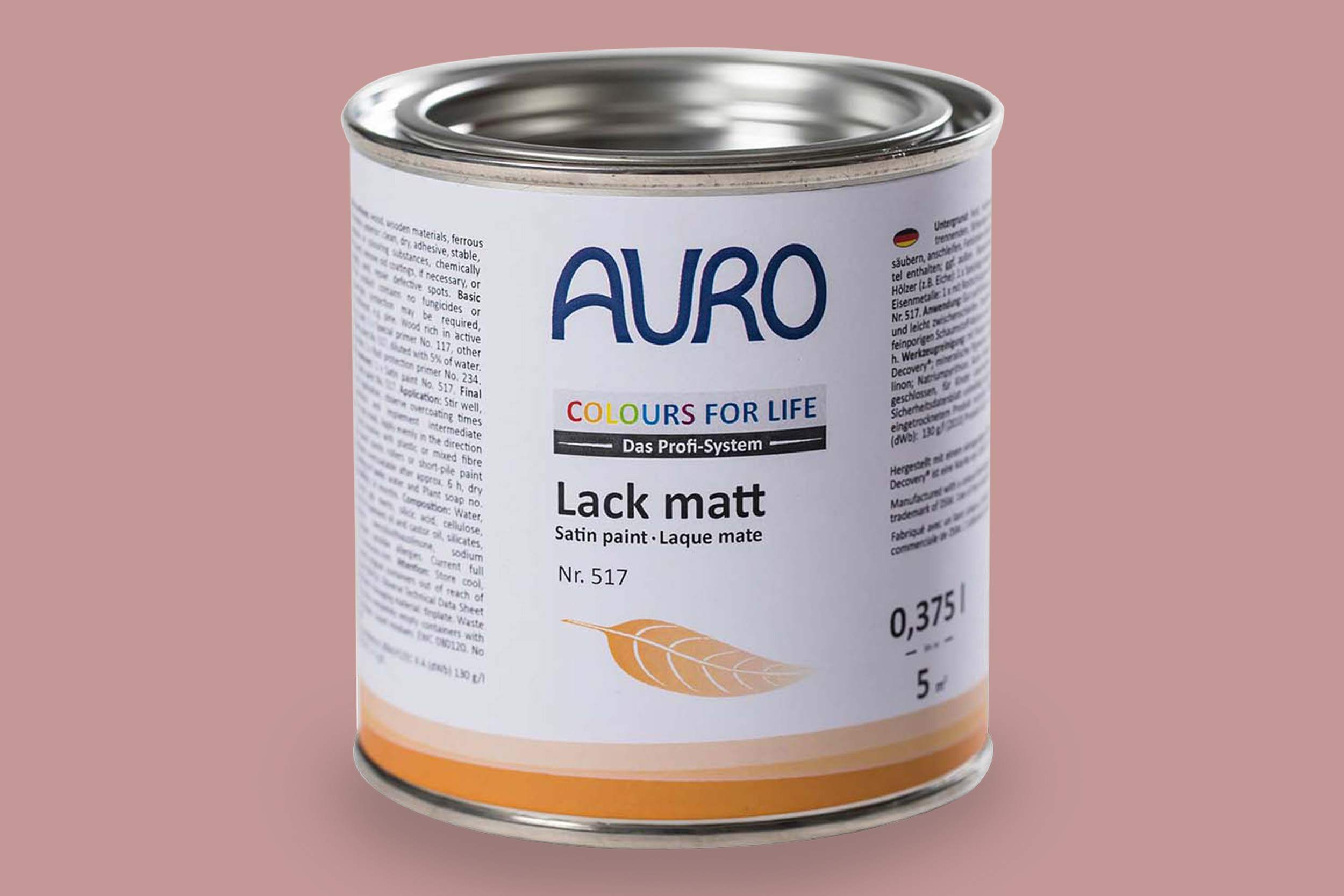 Auro Colours For Life Lack matt 517 - red earth 15