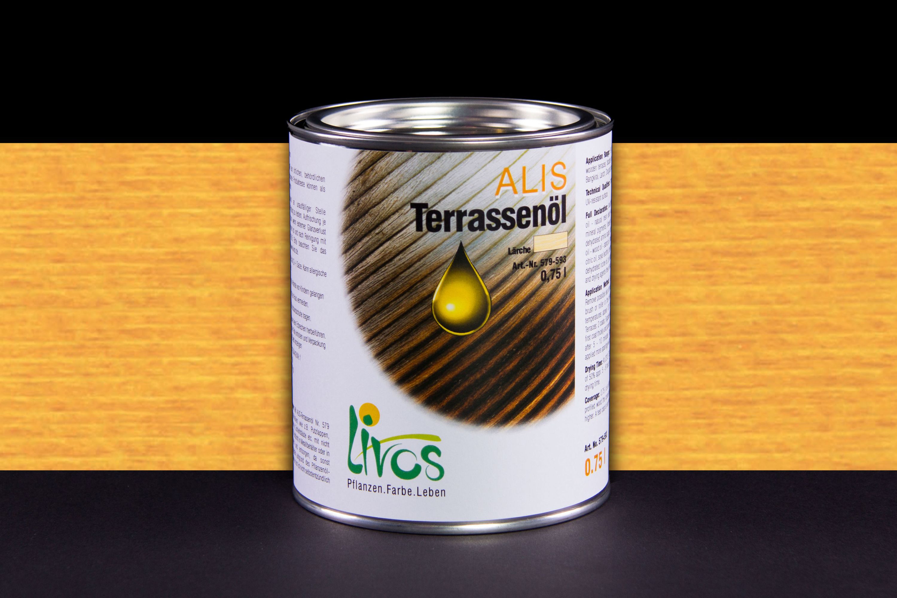 Livos ALIS Terrassenöl Nr. 579 Oregon Pine