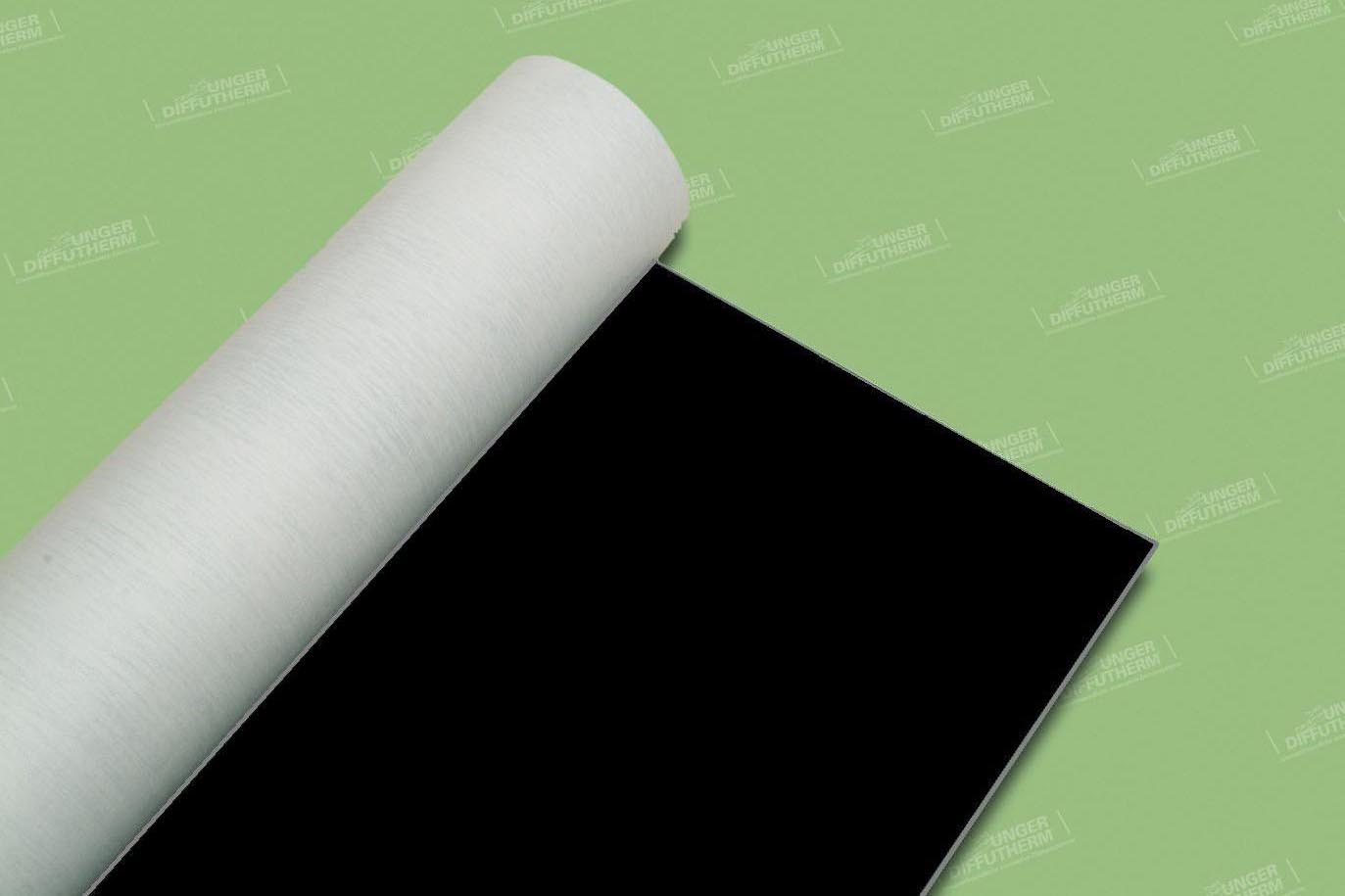 UdiSTEAM Tex 200 black plus mit Kleberand 1,5 x 50 m
