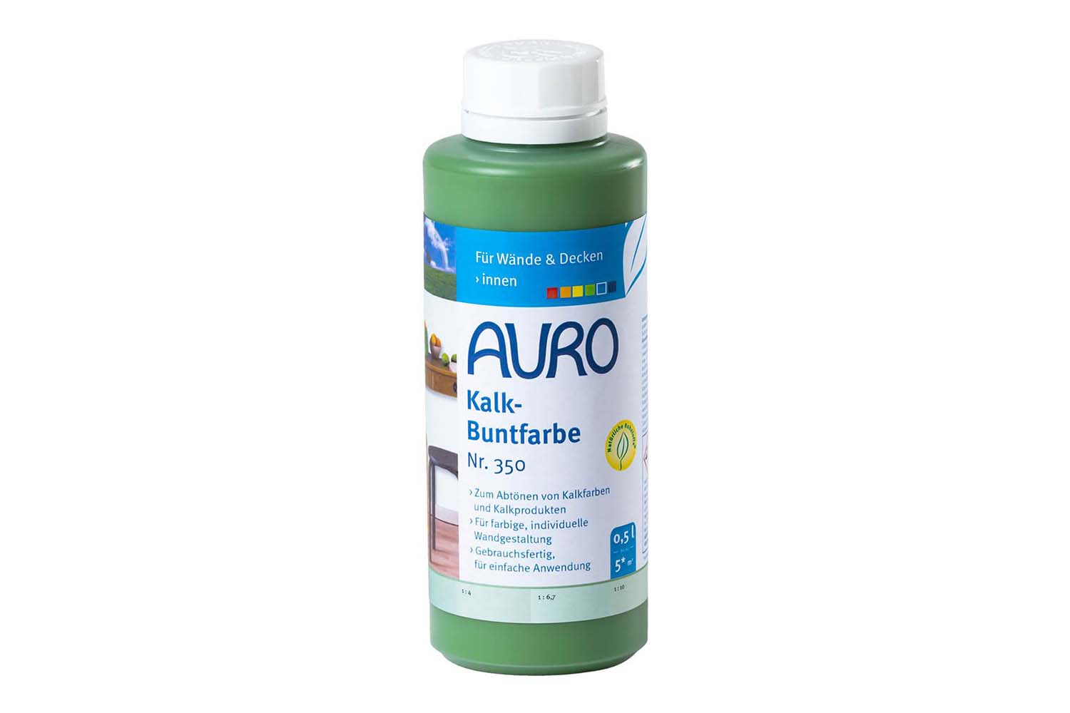Auro Kalk-Buntfarbe Nr. 350 Grün