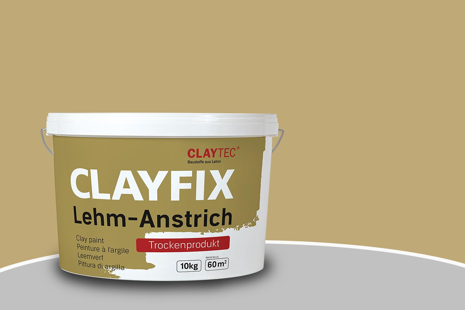 Claytec CLAYFIX Lehm-Anstrich GRGE 2.1