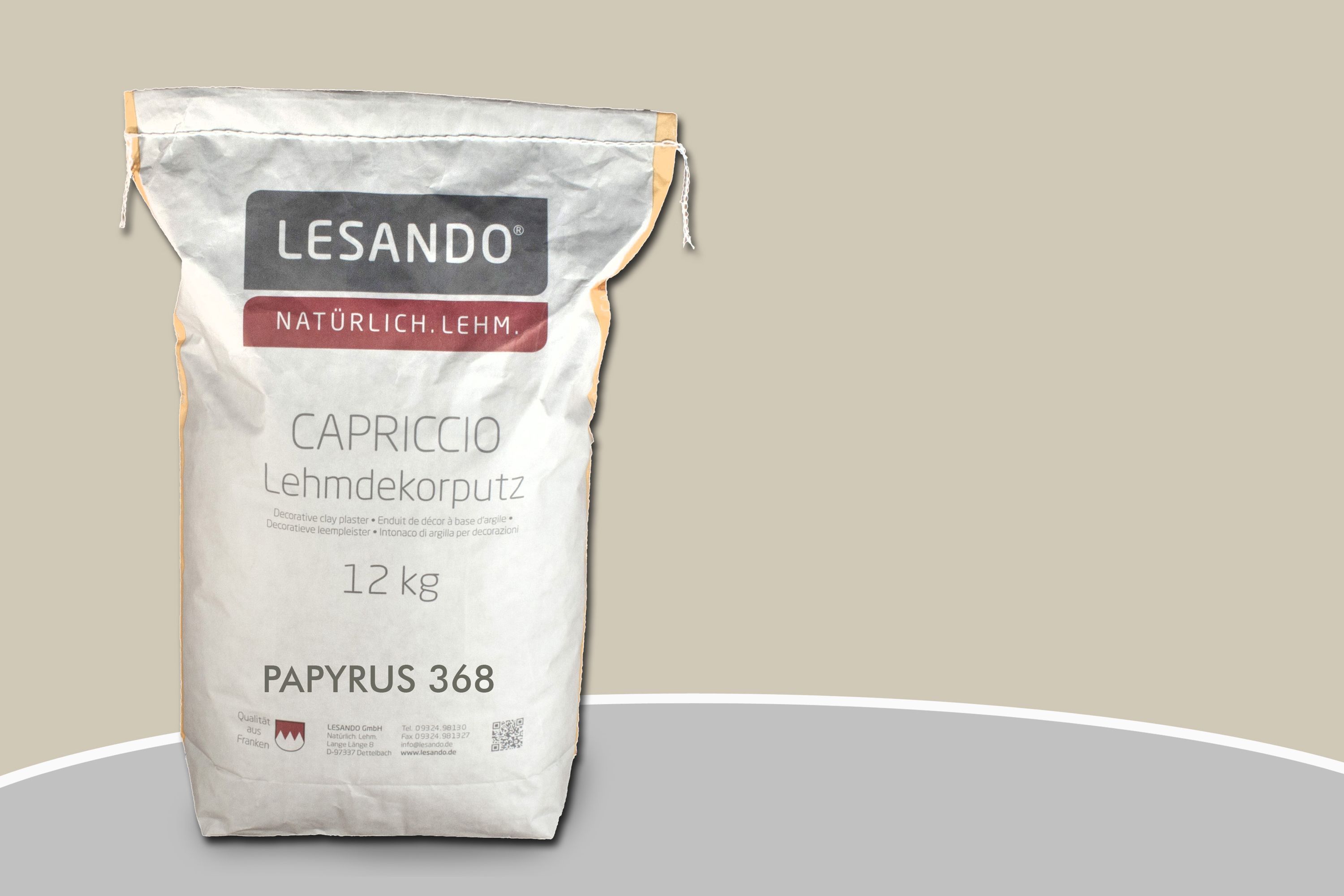 Lesando CAPRICCIO Lehmdekorputz Papyrus 368