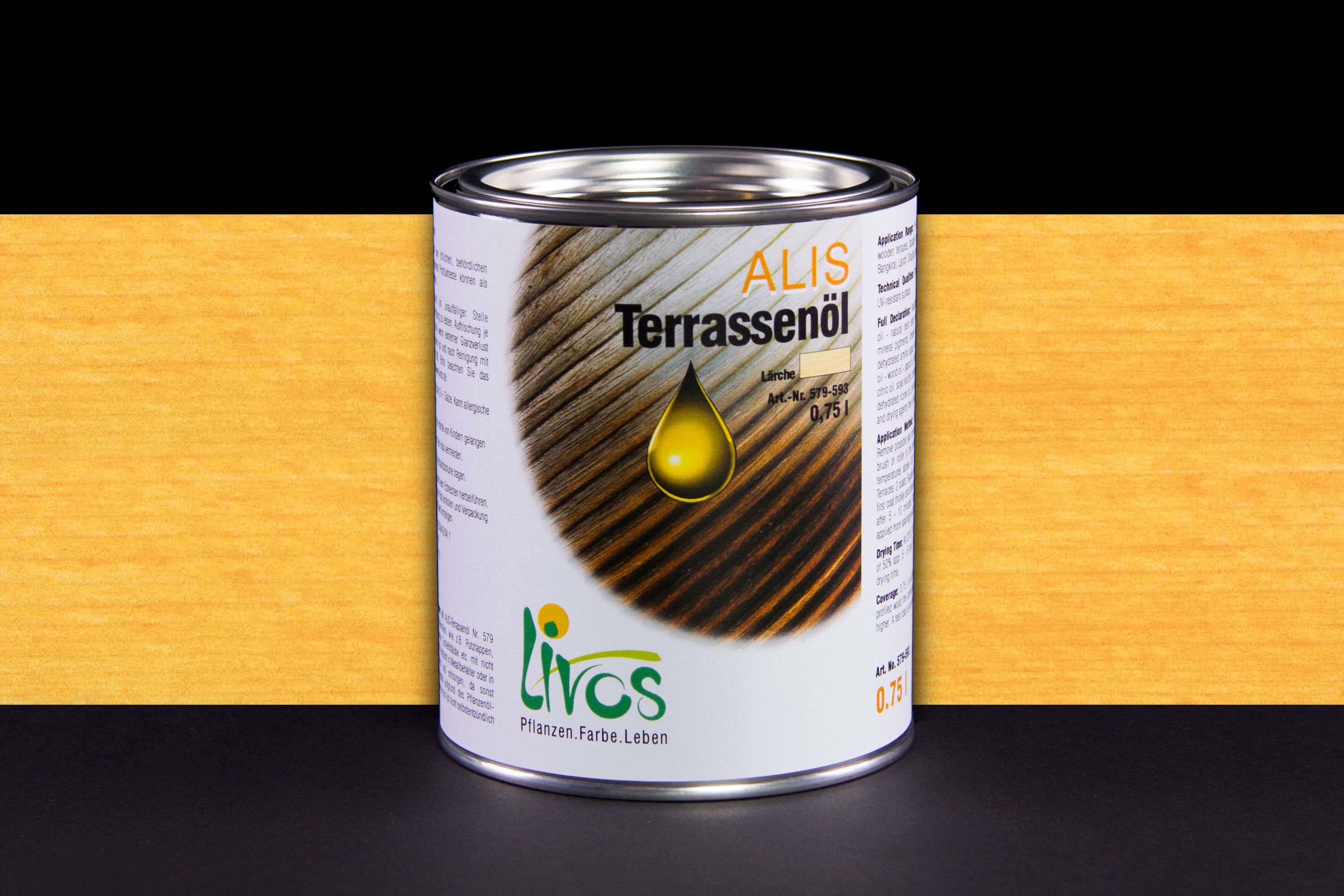 Livos ALIS Terrassenöl Nr. 579 Lärche