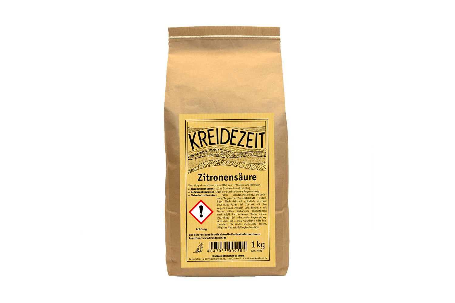 Kreidezeit Zitronensäure
