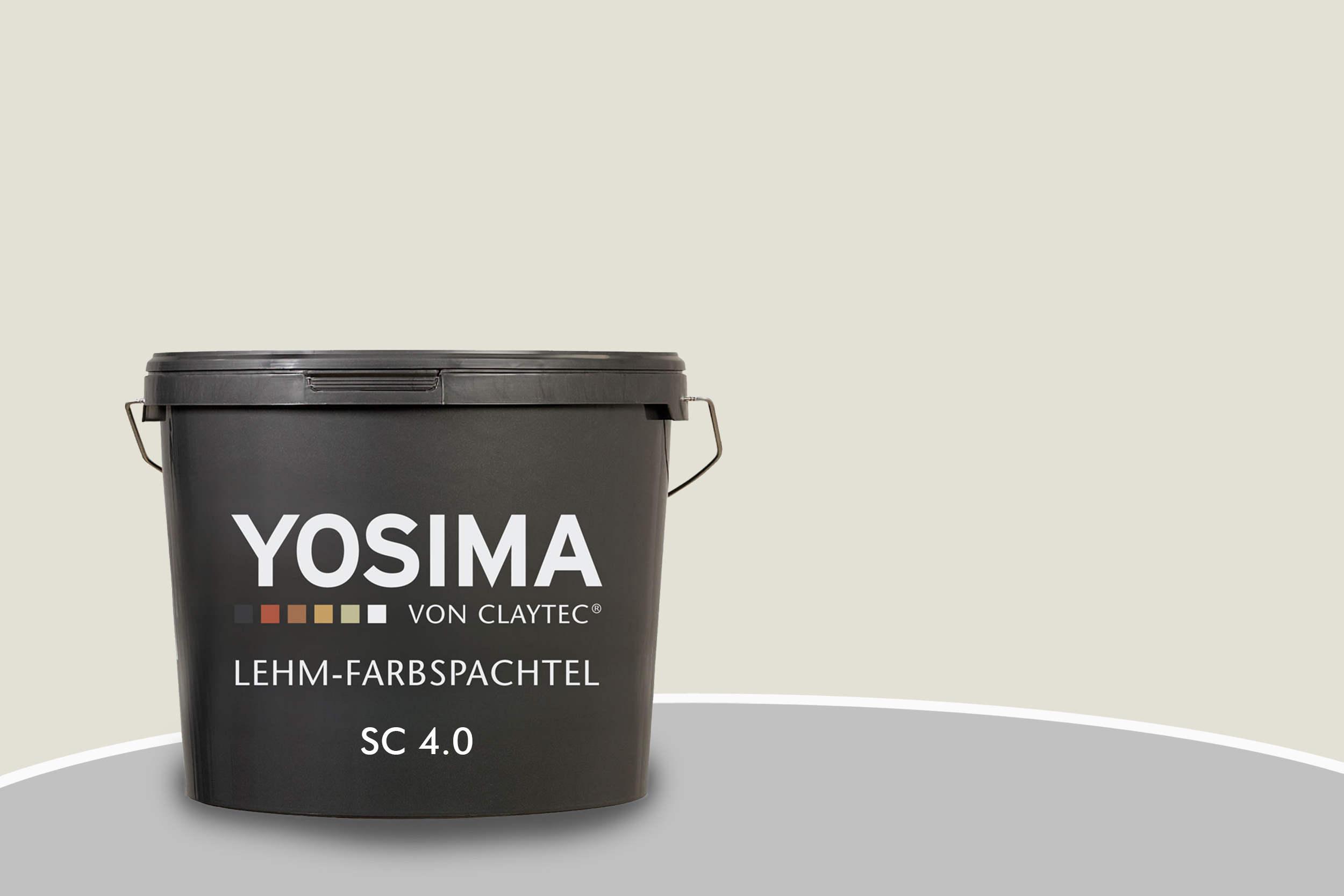 Claytec Yosima Lehm-Farbspachtel SC 4.0