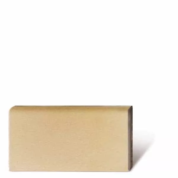 VIA Zementmosaiksockel 11w - 20 x 12 x 1,6 cm - Unifarbe hellgelb