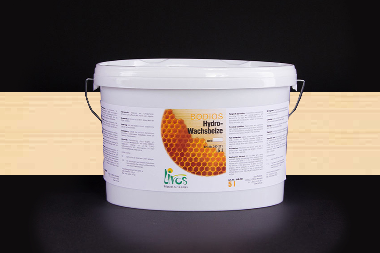 Livos BODIOS Hydro-Wachsbeize Nr. 340 farblos