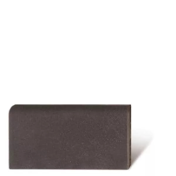 VIA Zementmosaiksockel 74w -  20 x 12 x 1,6 cm - Unifarbe dunkelbraun
