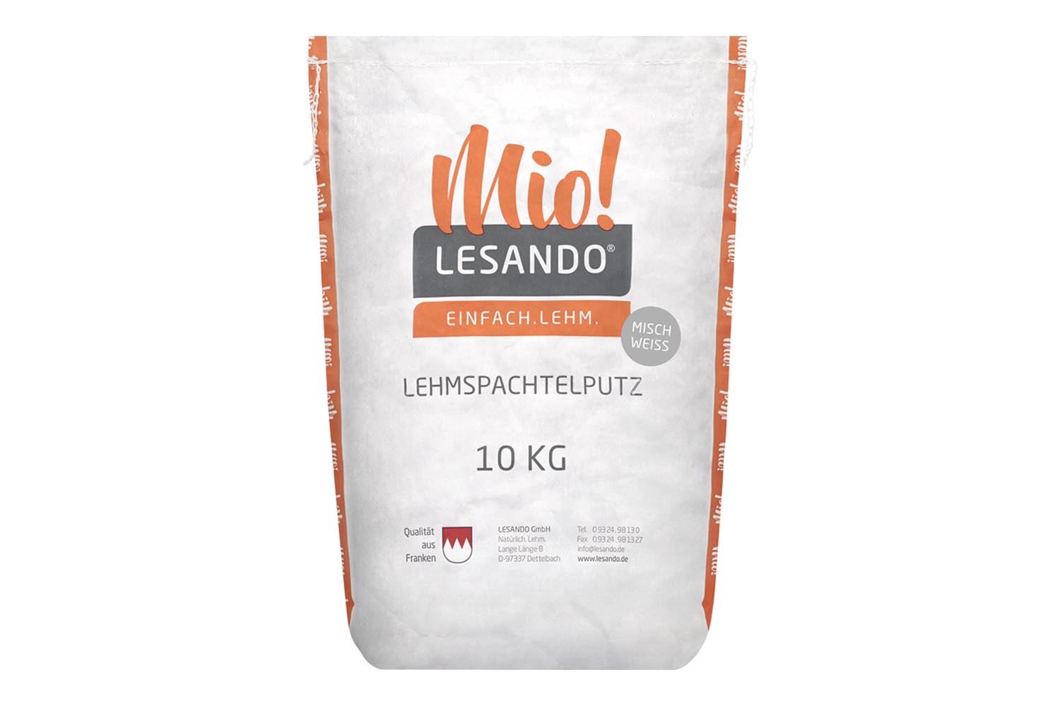 Lesando Mio! Lehmspachtelputz Mischweiß