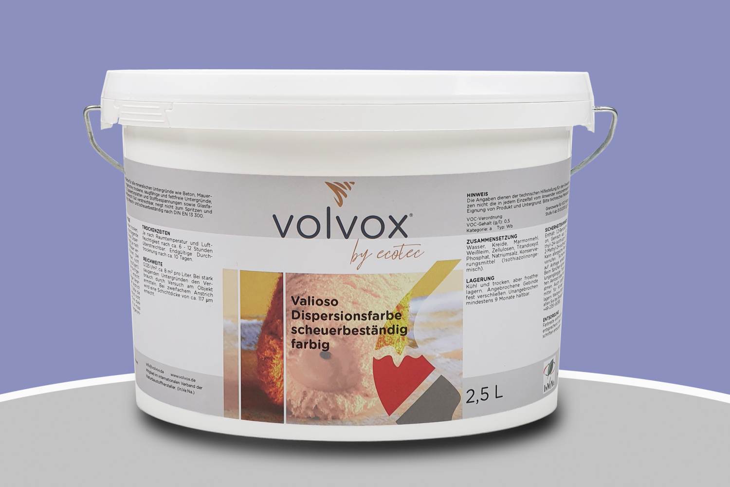 Volvox Valioso Dispersionsfarbe 122 New Orleans