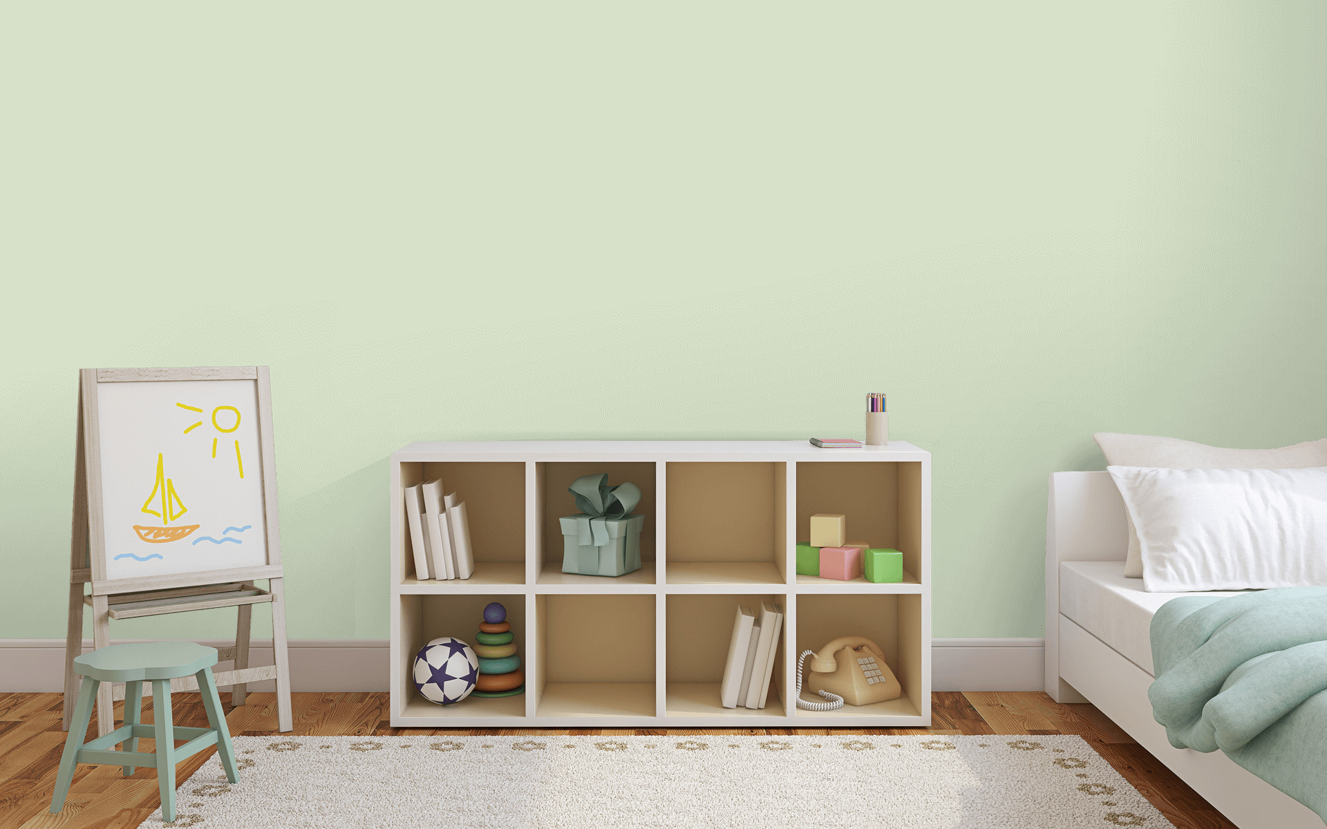 Auro Colours for Life Wand- und Deckenfarbe Nr. 555 - Fern 25