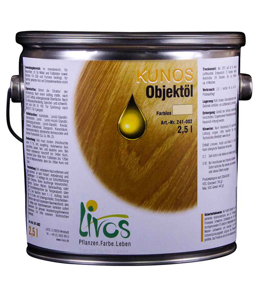 Livos KUNOS Objektöl Nr. 241 farblos