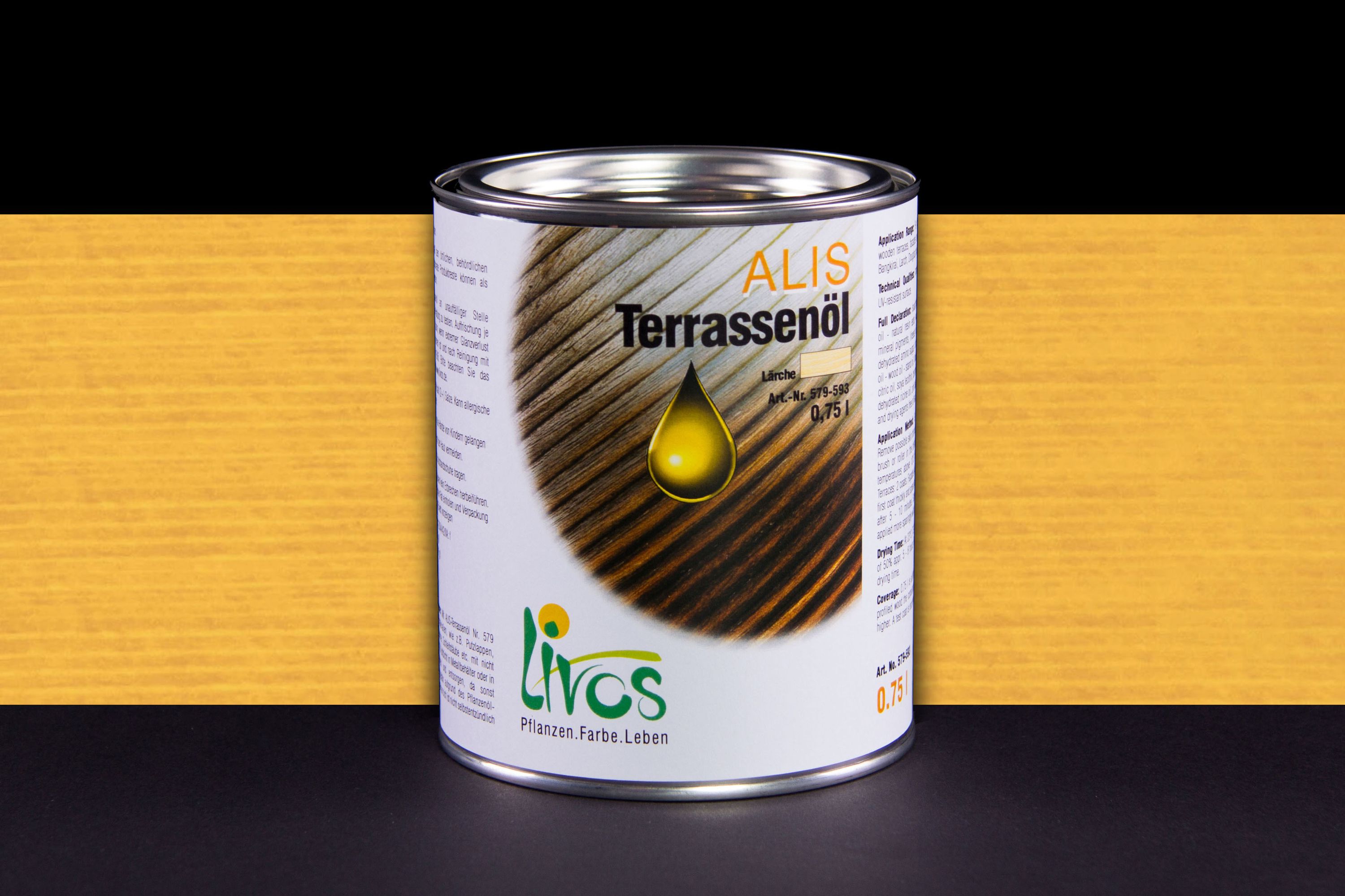 Livos ALIS Terrassenöl Nr. 579 Buchsbaum