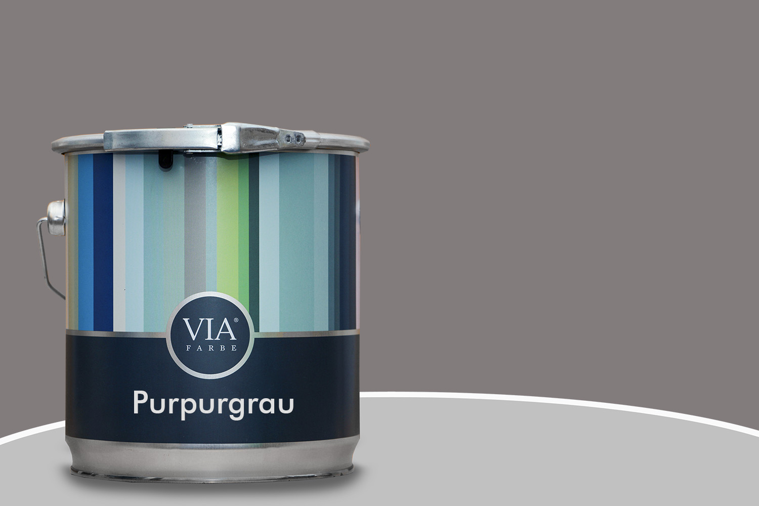 VIA Kreidefarbe Purpurgrau 406