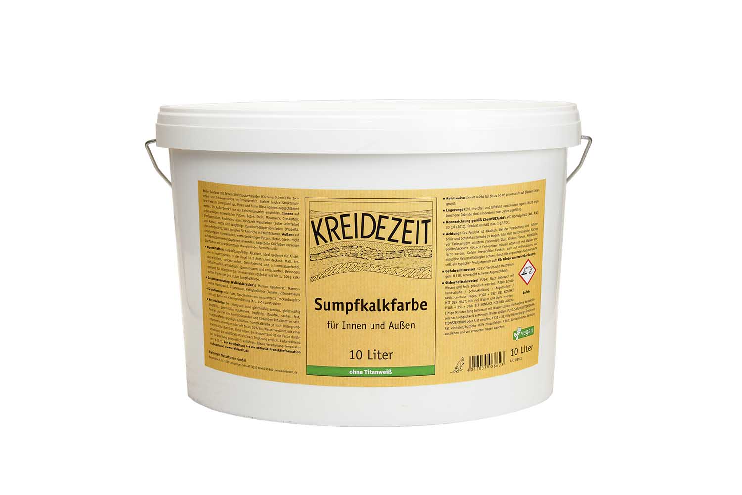 Kreidezeit Sumpfkalkfarbe ungefüllt