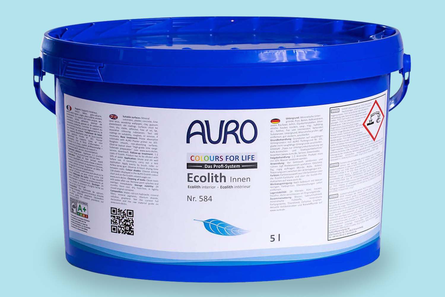 Auro Colours for Life Ecolith Innen Nr. 584 - Blue Breeze 15